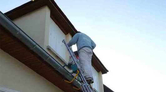 repeindre crépi façade maison