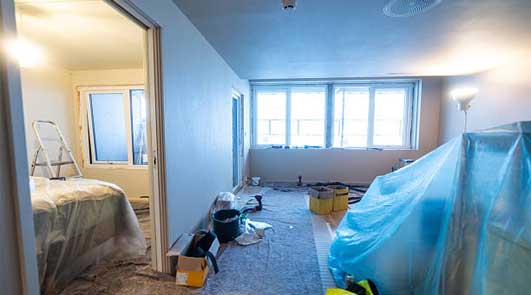 rénovation la peinture d’un appartement à Évry-Courcouronnes en Essonne (91)